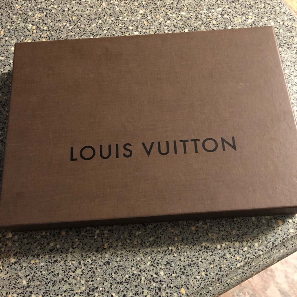 Authentic Louis Vuitton gift box.